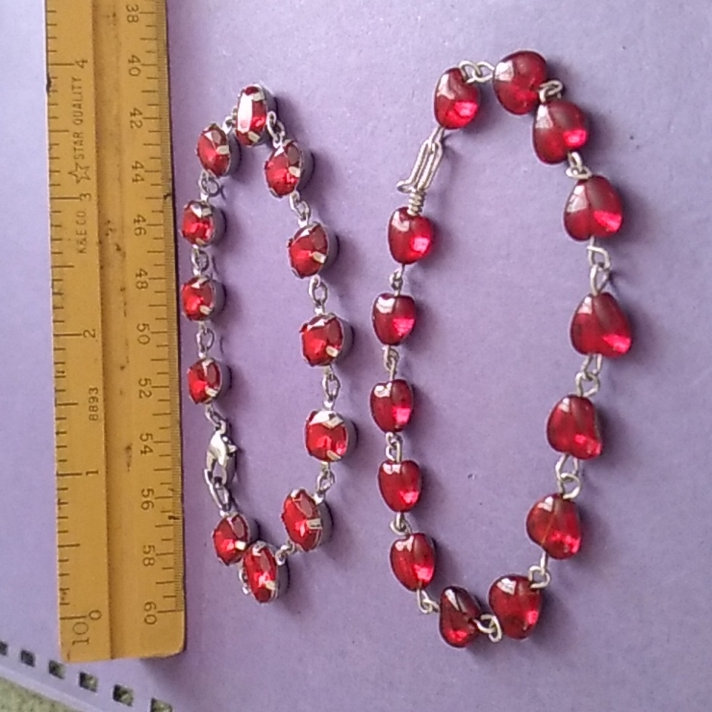 Simulated garnets bands